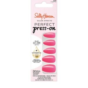 Sally Hansen Salon Effects Press-On Nails - Vibrant Pink